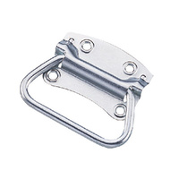 Large chest handle zinc plated