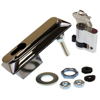 AS-EURO Chrome swing handle with EURO key #28 kit