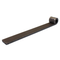 BHGY3C 257mm x 32mm strap hinge black steel finish