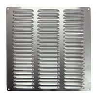Aluminium  louvre vent 300mm x 300mm