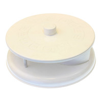 White rotary vent