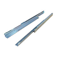 Drawer slide - bottom mounting - zinc plated - 100kg