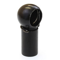 Gas strut ball end. Metal socket and clip 22mm 10/22