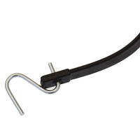 Rubber tie down