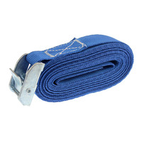 Mtie down nylon strap 25mm wide x 3 metres blue 250kg