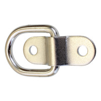 NS169SS Small 2 piece lashing ring 304 stainless steel tie down (2 pack)