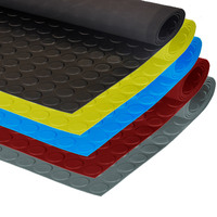 Rubber coin mat - 3mm x 1200mm