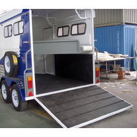 Horse rubber ramp 7mm x 1200mm x 2400mm x 27mm high rib