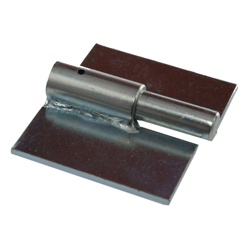 Ball hinge zinc plated right hand weld on NS 100mm x 86mm