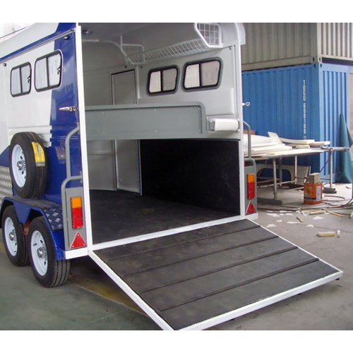 Horse rubber ramp 7mm x 1550mm x 1750mm x 12mm high rib