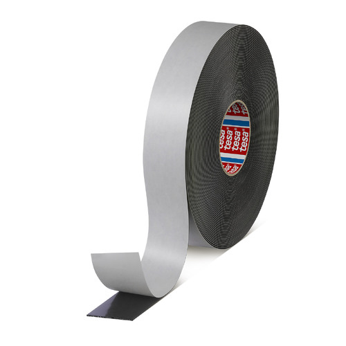 66701 General-purpose EPDM foam tape black 12mm x 1.6mm x 5 metres tesa®